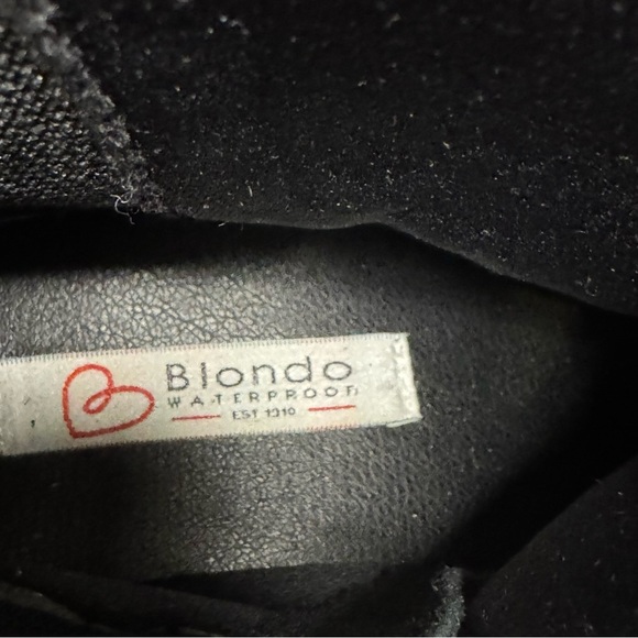 Blondo Women's Bandit Waterproof Fashion Boot,size 6, NWOT, black suede - Picture 10 of 12